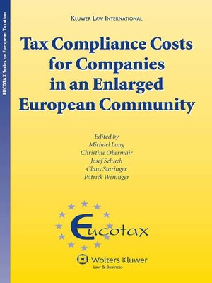 cover image of Tax Compliance Costs for Companies in an Enlarged European Community